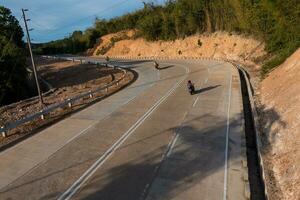 motard avec tricycle sur philippines photo