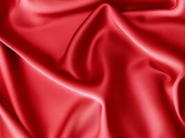 rouge satin tissu comme Contexte photo