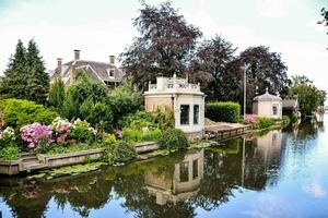 Maisons dans le village photo