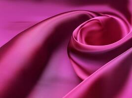 abstrait Contexte avec rose tissu photo