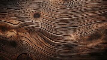marron bois texture. en bois texture avec horizontal veines. bois texture Contexte surface. génératif ai photo