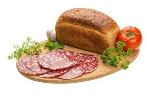 salami mûr frais photo