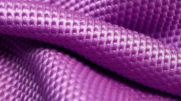 violet Football uniforme avec air engrener texture. tenue de sport Contexte photo