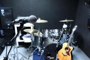 microphone de studio professionnel à condensateur