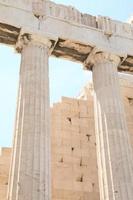 Temple du Parthénon sur l'Acropole d'Athènes, Grèce photo