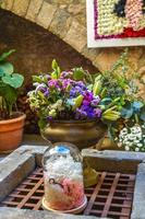 festival des fleurs à girona temps de flors, espagne. 2018 photo