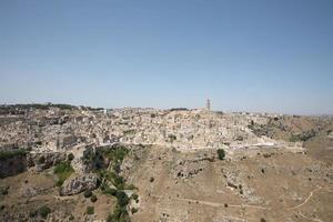 paysage urbain de matera italie, patrimoine mondial photo