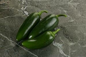 brut vert mexicain jalapeno poivre photo