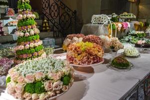 festival des fleurs à girona temps de flors, espagne. 2018 photo