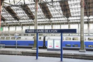 paris, gare de lyon photo