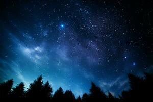 un admiration inspirant Profond ciel astrophoto, capturer loin céleste merveilles ai généré photo