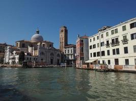 grand canal à venise photo