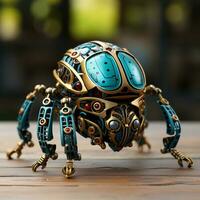 3d robot scarabée photo