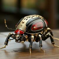 3d robot scarabée photo