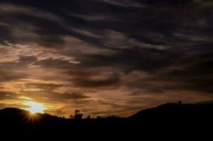 paysage de montagne pittoresque photo