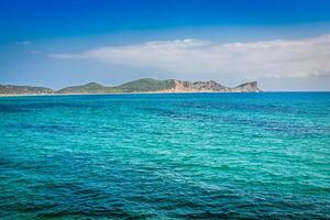 Île d'Ibiza, plage ses salines à sant josep aux îles baléares photo