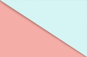 abstrait géométrique l'eau Couleur papier Contexte dans doux pastel rose et bleu tendance couleurs avec diagonale doubler. photo