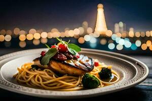 le meilleur Restaurants dans Paris. généré par ai photo