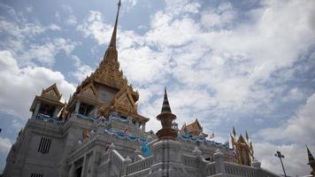 temple de la thaïlande dans la zone du quartier chinois. photo