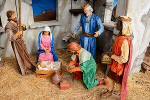 une Nativité scène photo
