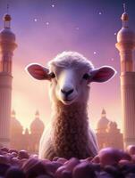 eid mubarak traditionnel islamique Festival religieux Contexte ai généré photo