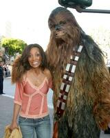 shaun Robinson chewbacca étoile guerres 3 le vengeance de le sith premier manns village théâtre bois de l'ouest Californie mai 12 2005 photo