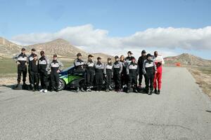 pro célébrité coureurs comprenant a dessiné lachey daniel bon Dieu Wilmer Valdérama John salley Toyota procélébrité course lancaster formation le saules lancaster Californie Mars 15 2008 photo