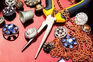 bijoux fabrication outils et accessoires photo