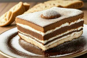 tiramisu. ai génératif pro photo