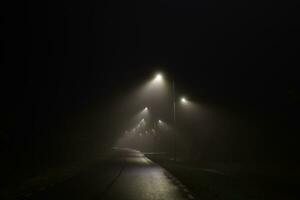 nuit lumières flou Les manches Contexte photo