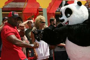 Michael Clark duncan kung fu Panda la première graumans chinois théâtre los angeles Californie mai 31 2008 photo