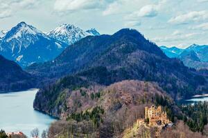 vieux hohenschwangau Château dans Allemagne photo