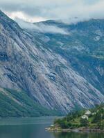 été temps dans Norvège photo