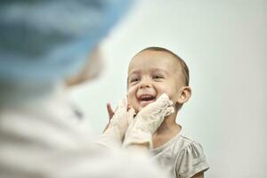 bien bébé examen photo