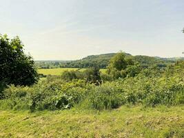 une vue de le Cheshire campagne près beeston photo