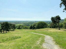 une vue de le Cheshire campagne près beeston photo