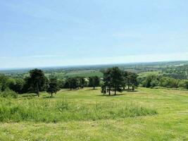 une vue de le Cheshire campagne près beeston photo