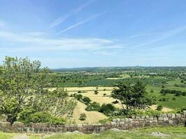 une vue de le Cheshire campagne près beeston photo