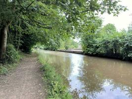 une vue de le shropshire syndicat canal près ellesmere photo