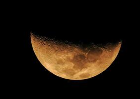 phase de le Jaune lune photo