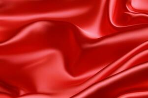 abstrait rouge soie tissu Contexte photo