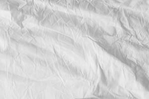 ai généré lin Toile texture dans parfait blanc Couleur pour votre Accueil conception. photo