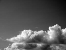 noir et blanc magnifique ciel Contexte photo