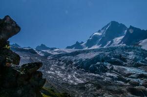 glacier de tour,chamonix,haute savoie,france photo