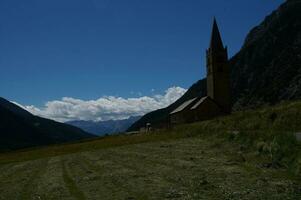 Ceillac queyras dans hautes Alpes dans France photo