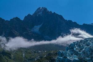 glacier de Argentière, Chamonix, haute savoie,france photo