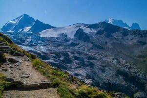 glacier de tour,chamonix,haute savoie,france photo