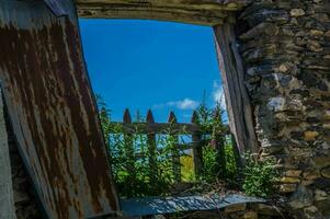 bois noir Ceillac queyras dans hautes Alpes dans France photo