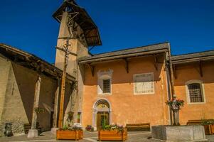 Ceillac queyras dans hautes Alpes dans France photo