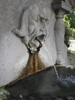 fontana dei mascheroni à turin photo